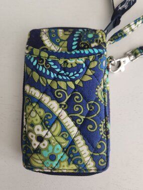 Vera Bradley Wristlet in "Rhythm and Blues"